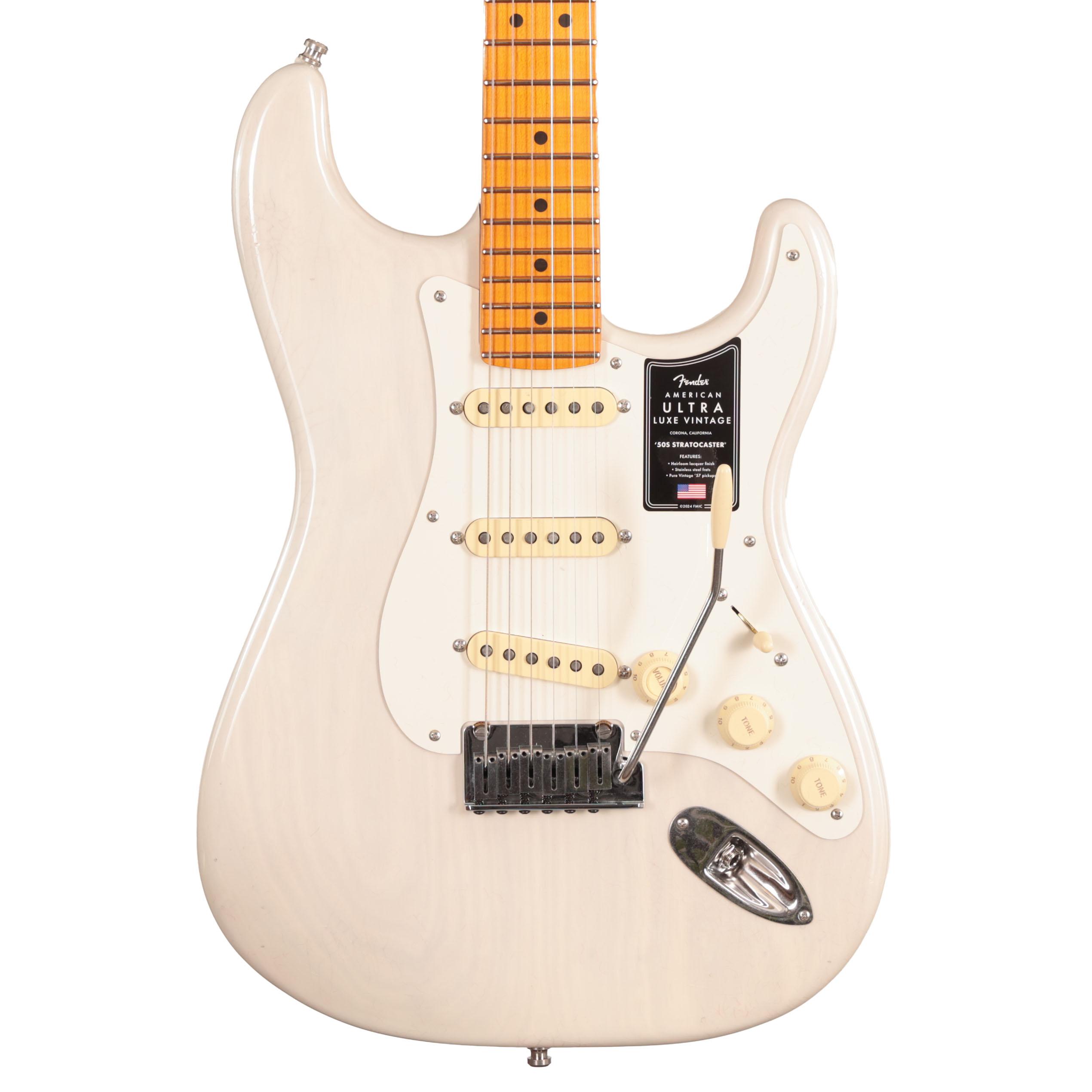 Fender American Ultra Luxe Vintage '50s Stratocaster in White